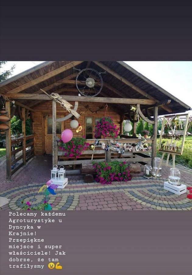 Noclegi U Dyncyka Krajno Pierwsze Экстерьер фото